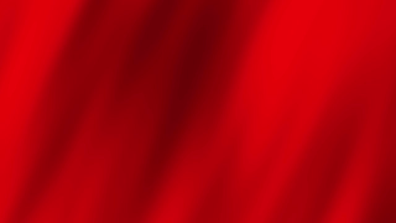 詳情圖-紅旗。視頻逼真的慢動(dòng)作4K紅色彩旗在風(fēng)中飄揚(yáng)。紅色旗幟4K動(dòng)畫