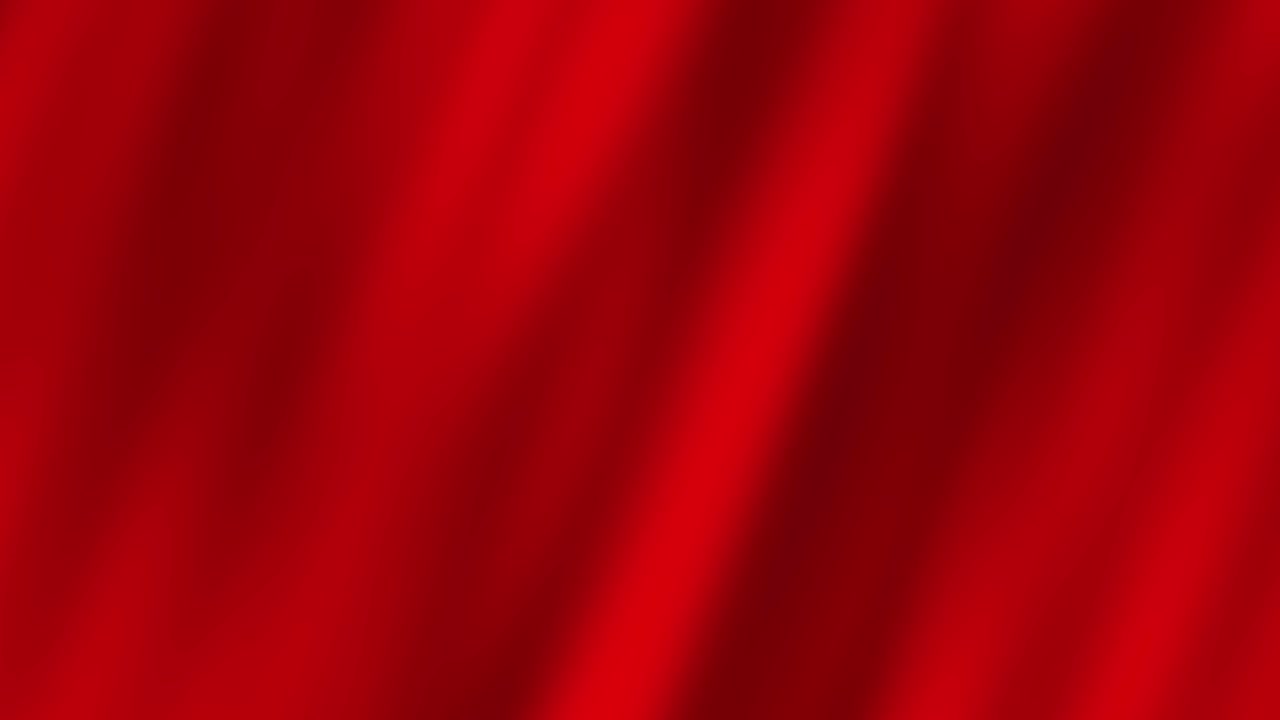 詳情圖-紅旗。視頻逼真的慢動(dòng)作4K紅色彩旗在風(fēng)中飄揚(yáng)。紅色旗幟4K動(dòng)畫