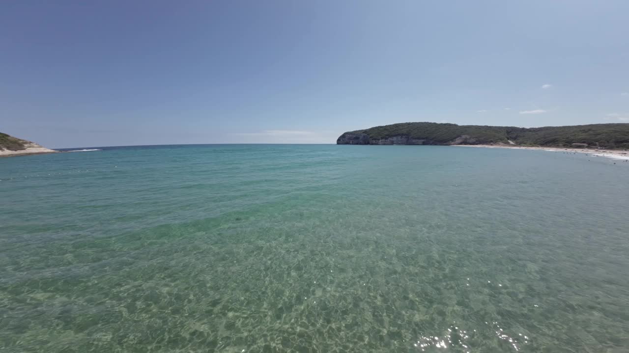 沿海航拍录像