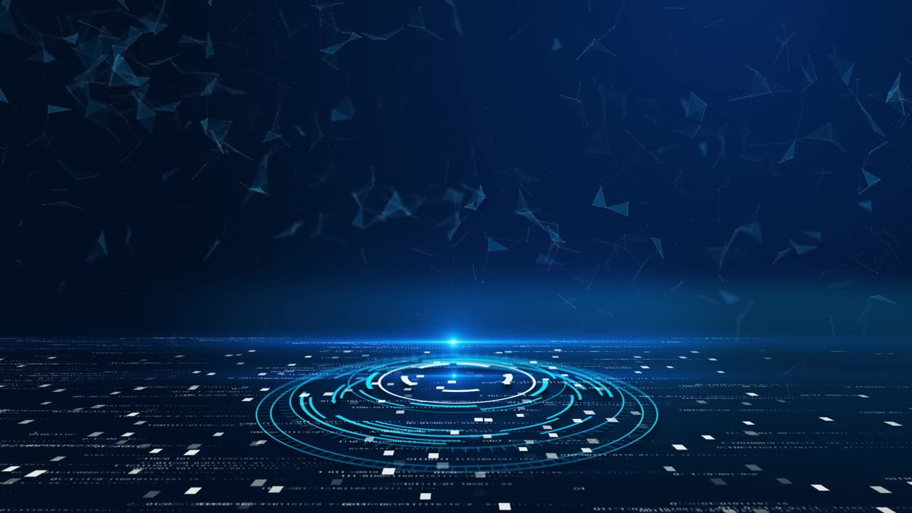 数字人工智能图标3D全息图Ai聊天系统虚拟图标在智能手机上使用