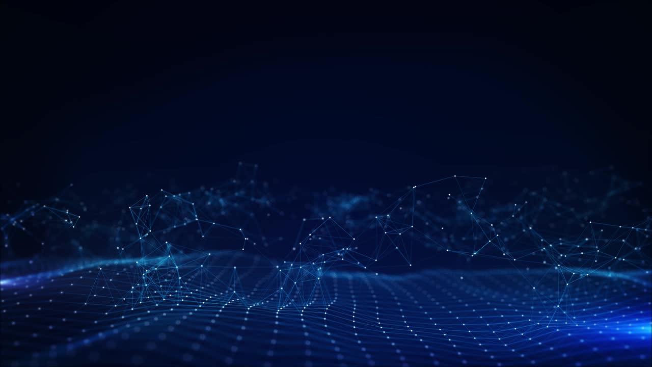数字未来隧道数据深度学习科幻全息机器人人工智能技术网络