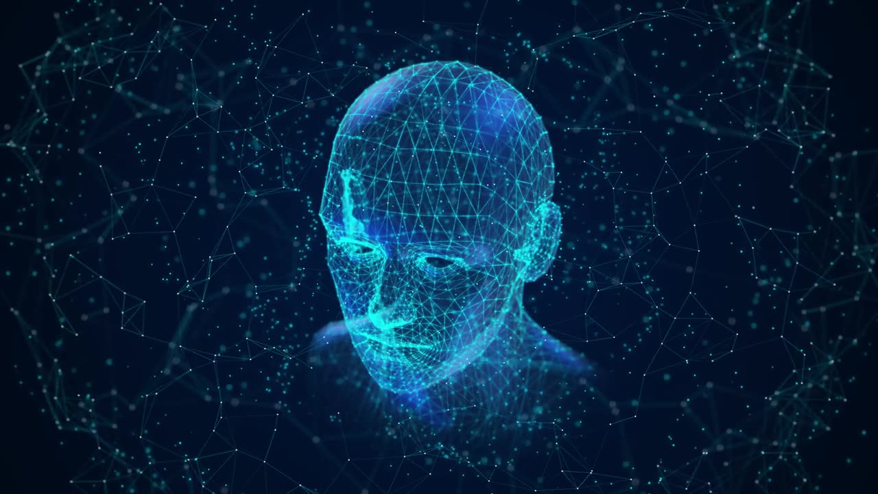 詳情圖-未來的創(chuàng)新。AI,2024機(jī)器深度學(xué)習(xí)，機(jī)器人數(shù)據(jù)網(wǎng)絡(luò)連接大腦的計算