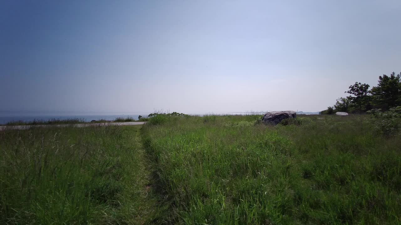白天从灌木林跑到县道，靠水湖海逃生