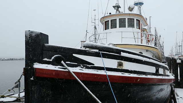 雪,文森Fishboat