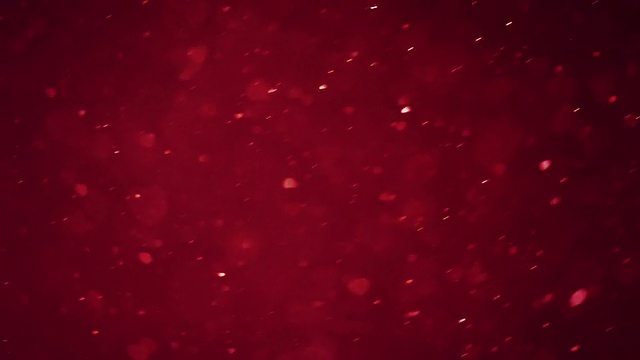 详情图-心形颗粒抽象红色背景
