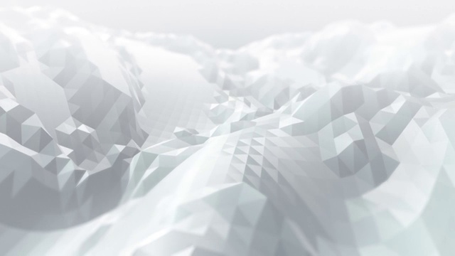 摘要现代商业科学的多边形背景