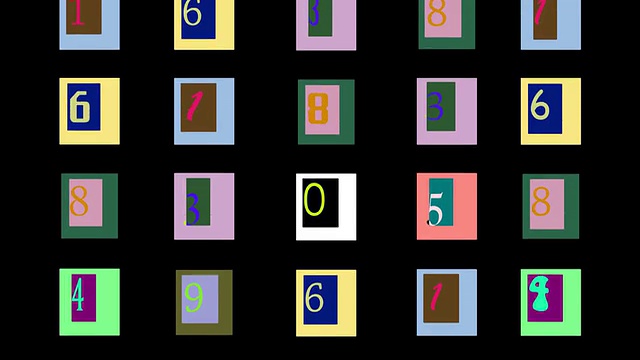 详情图-数字序列