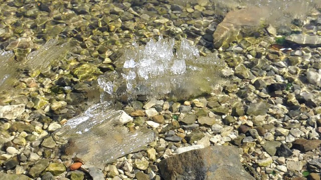 水中的冰