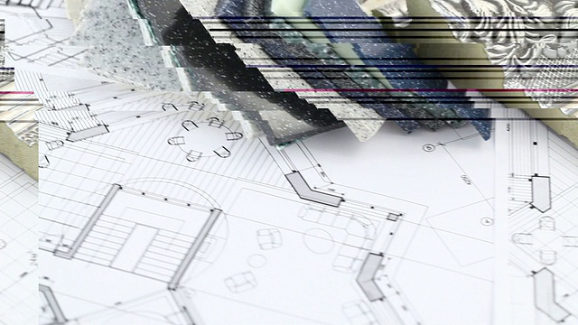 建筑材料和房屋图纸