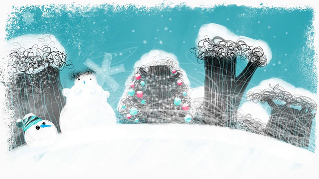 詳情圖-圣誕節(jié)的森林,高清