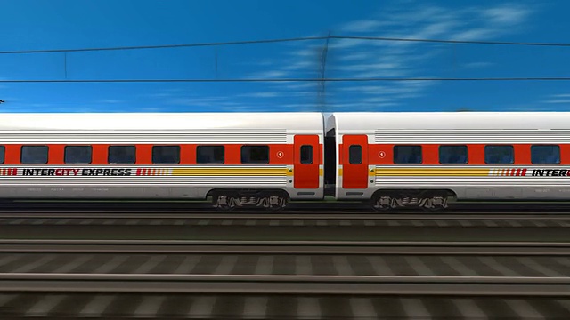 詳情圖-高速列車運(yùn)動(dòng)模糊效果