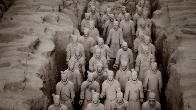 兵马俑，中国西安