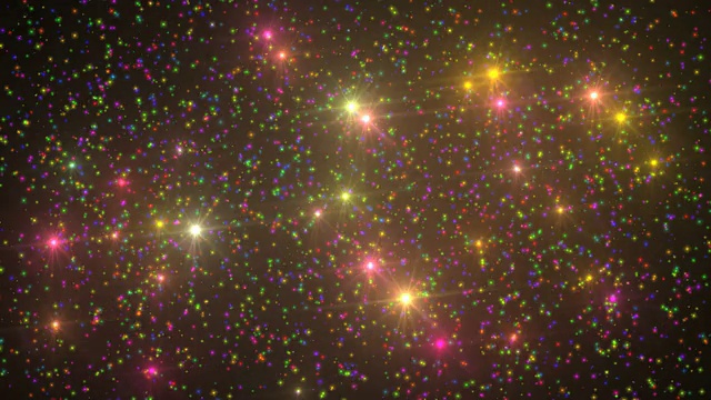 分子光星星天空