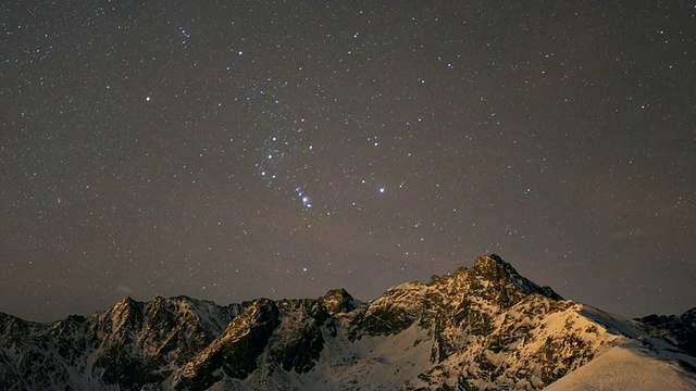 山里的星空