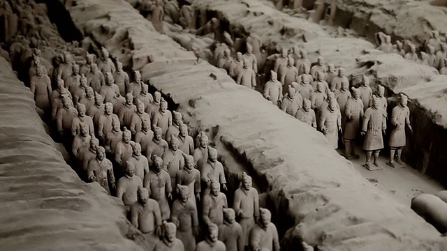 兵马俑，中国西安