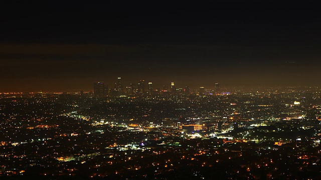洛杉矶的夜景