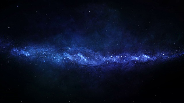 詳情圖-銀河與星星擦肩而過。Loopable。星系?？臻g。