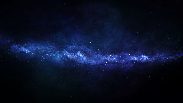 詳情圖-銀河與星星擦肩而過。Loopable。星系。空間。