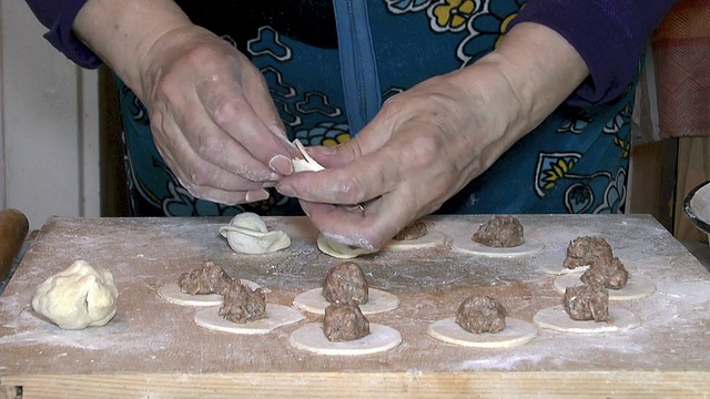 煮的饺子