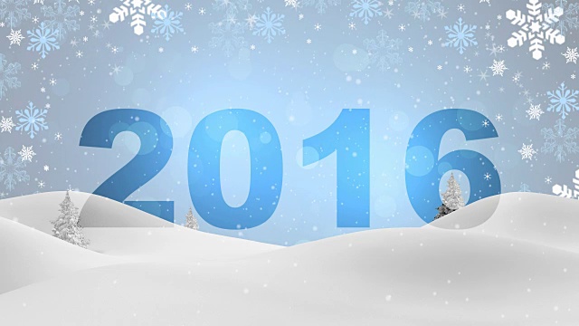 詳情圖-新年，圣誕節(jié)，3d冬季背景，2016