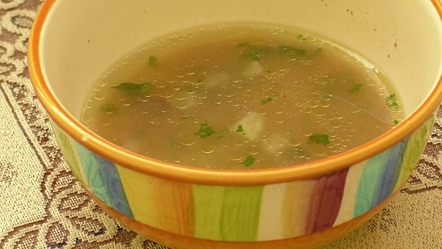 用碗自制鸡汤