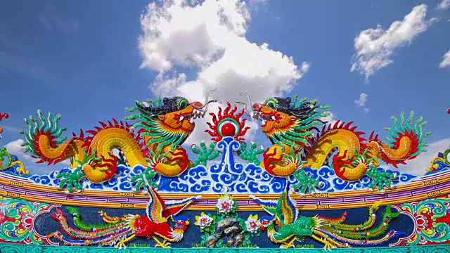 詳情圖-中國龍與藍天