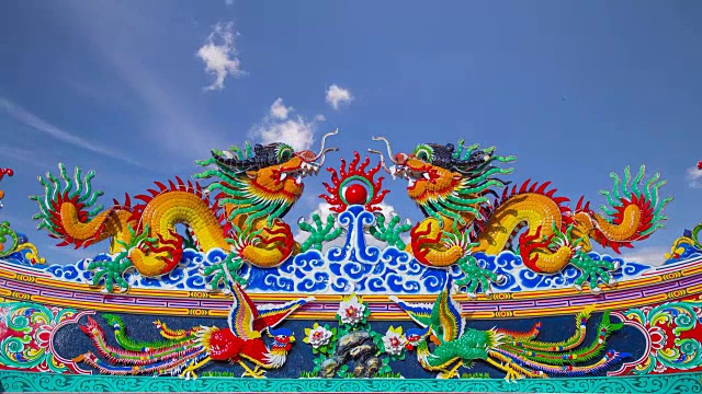詳情圖-中國龍與藍天