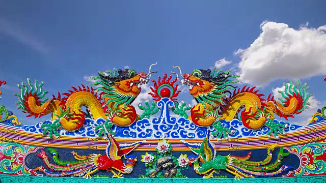 詳情圖-中國龍與藍天