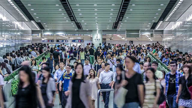 详情图-时间推移视频香港，地铁