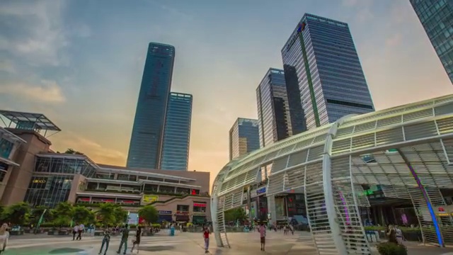 详情图-深圳从白天到夜晚的延时视频