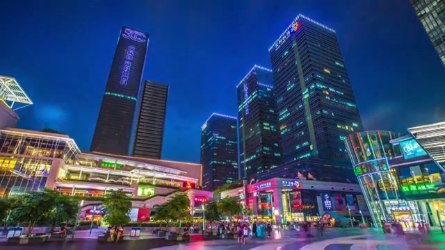 详情图-深圳从白天到夜晚的延时视频
