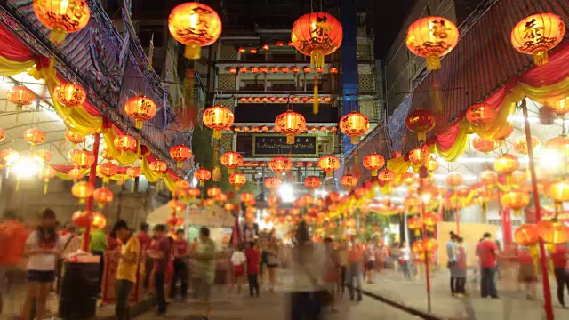 詳情圖-在曼谷唐人街的冷諾依寺慶祝中國新年。