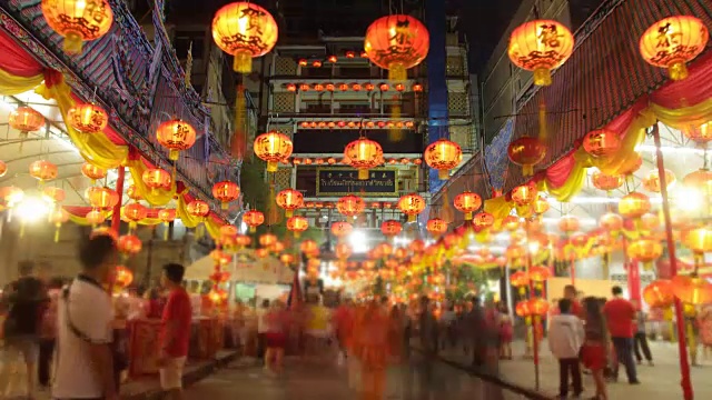 詳情圖-在曼谷唐人街的冷諾依寺慶祝中國新年。