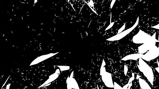 詳情圖-玻璃在慢鏡頭中碎裂。α無光