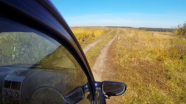 农村道路。