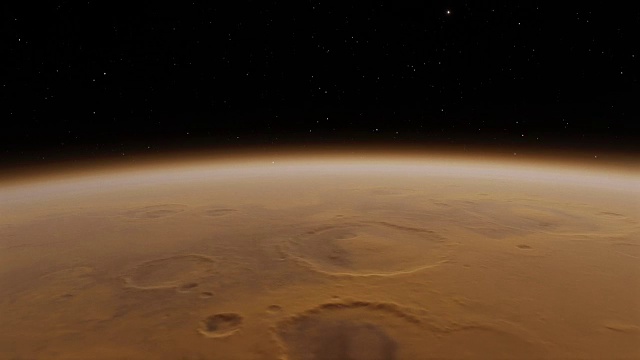 火星上的全天时间流逝
