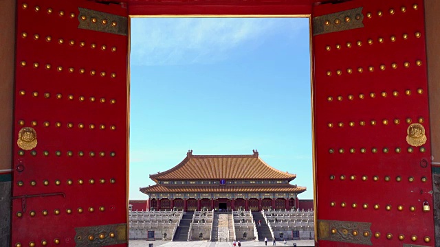 詳情圖-紫禁城太和殿。