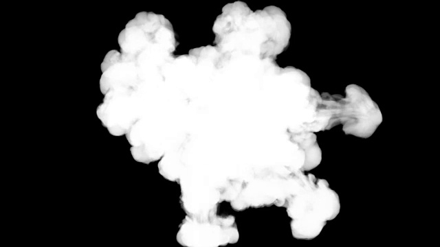 詳情圖-黑色爆炸的彩色煙霧