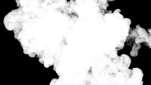 詳情圖-黑色爆炸的彩色煙霧