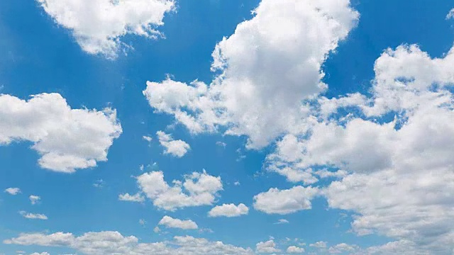 晴空的时间流逝