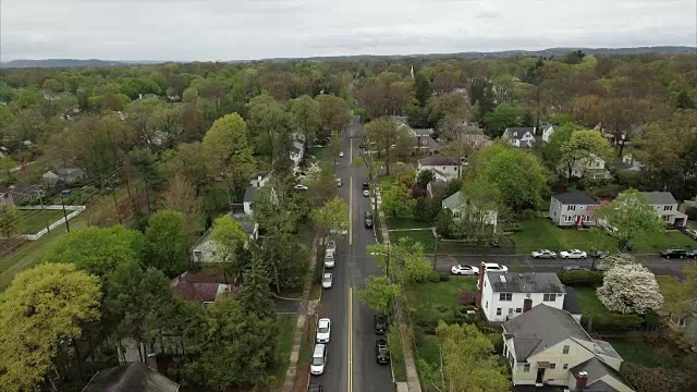 街道俯瞰Glen Rock NJ
