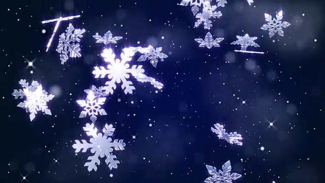 詳情圖-抽象雪花圣誕節(jié)日背景用藍(lán)色調(diào)