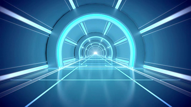 详情图-运动抽象的隧道