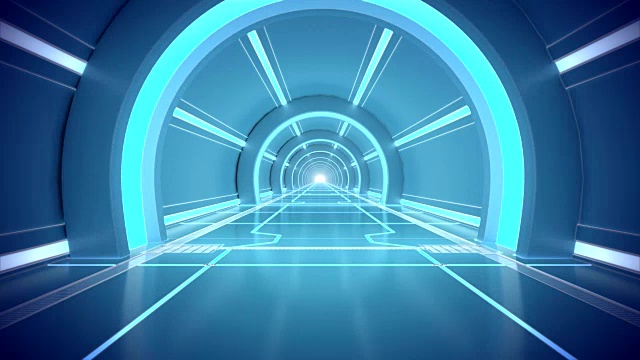 详情图-运动抽象的隧道