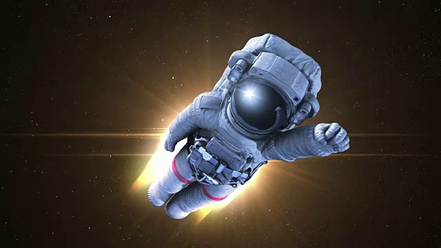 詳情圖-逃離地球，宇航員飛向太空