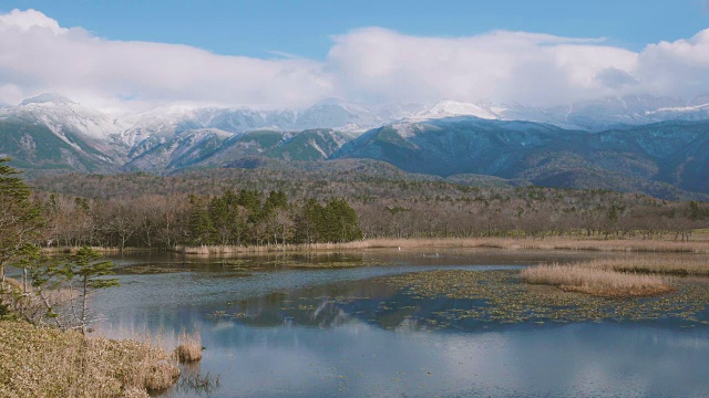 五湖商店，五湖商店Goko，在北海道国家公园，4K Filmed