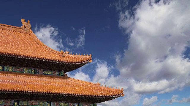 紫禁城，北京，中国——是中国从明朝到清末的皇宫