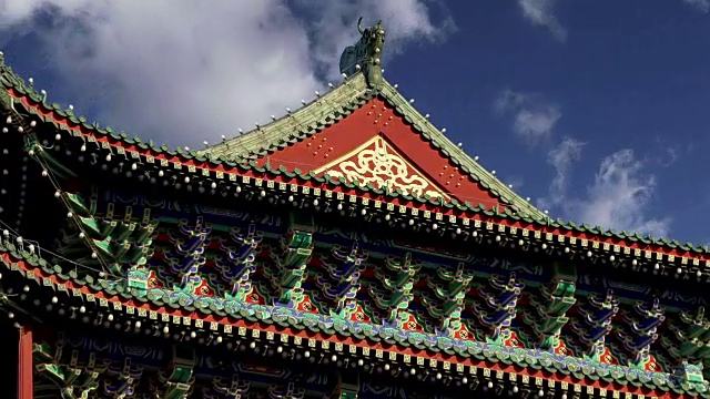 详情图-Zhengyangmen门(前门)。这个著名的大门位于中国北京天安门广场的南面