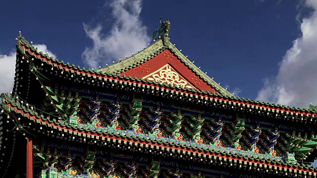 详情图-Zhengyangmen门(前门)。这个著名的大门位于中国北京天安门广场的南面