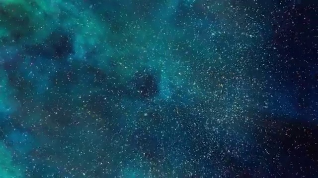 詳情圖-平靜的藍星和太空飛行。
